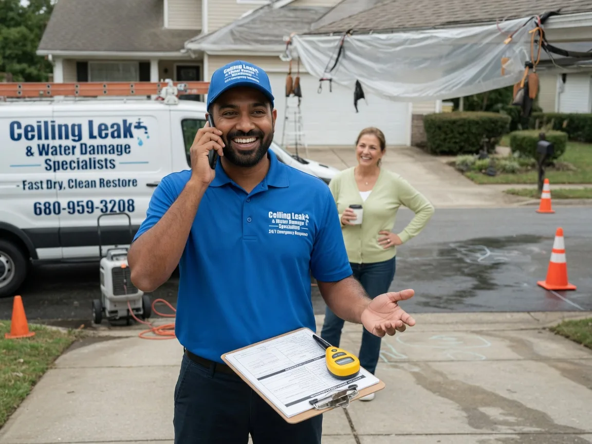 Ceiling Leak Cleanup Seminole, OK FAQs